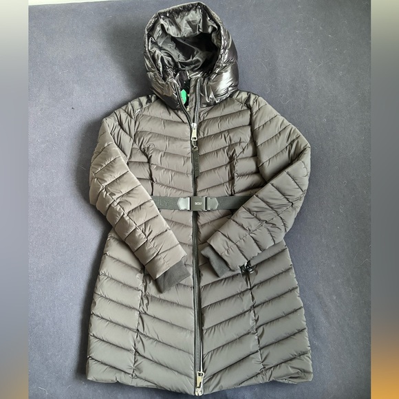 NWT Sicily Mailia Belted Puffer Jacket - Picture 3 of 11